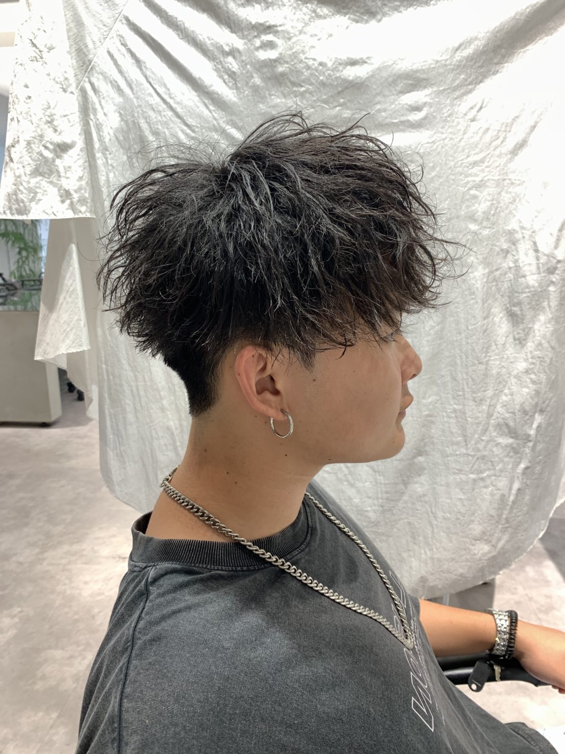 最新！！今キテる！メンズ 波ウェーブパーマで無造作ヘアに！ THE 3rd HAIR 津田沼・柏 メンズ美容室