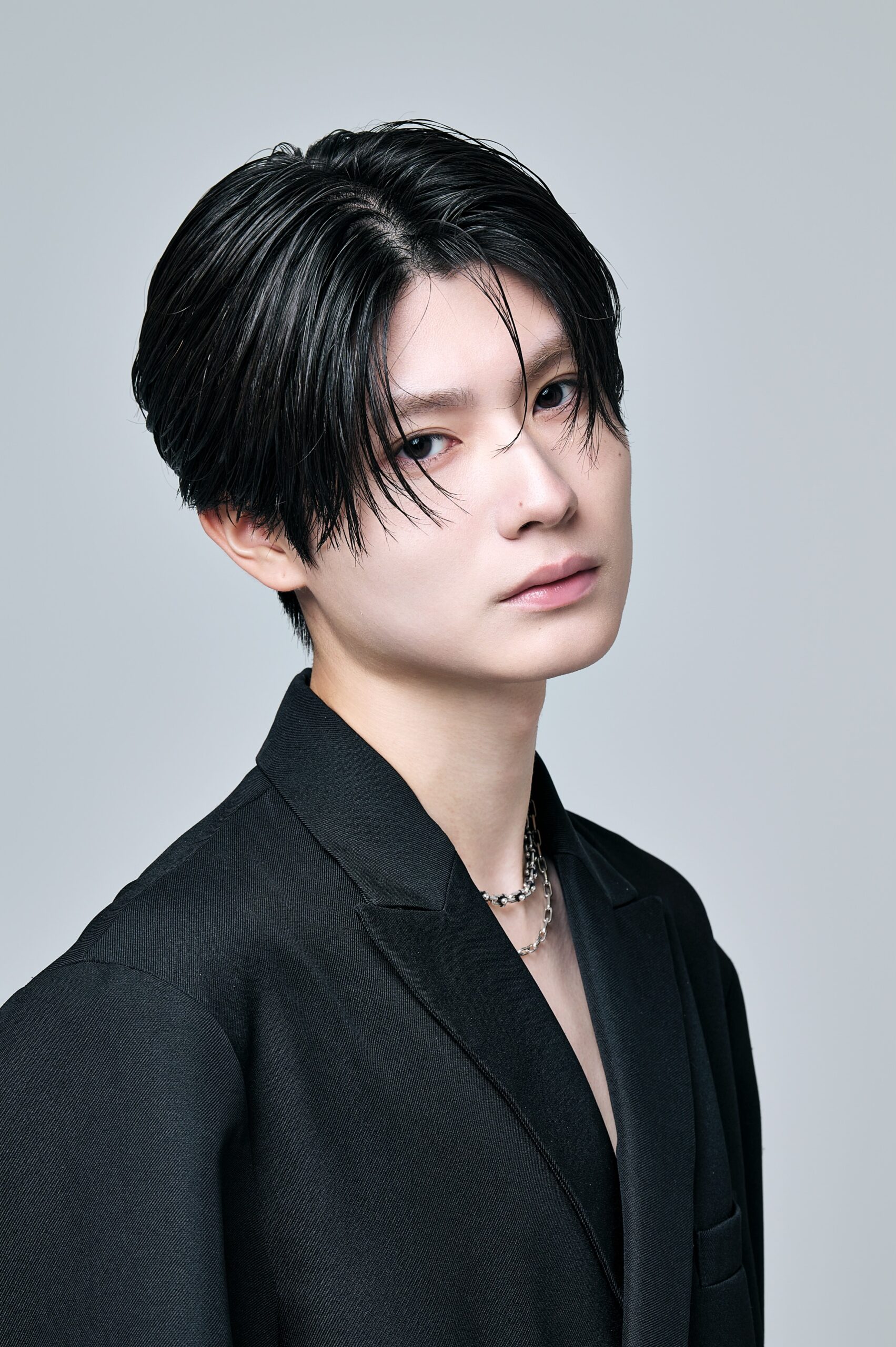 船橋メンズ美容室 ニュアンスパーマ センターパート
